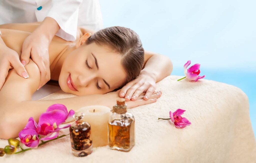 [Image de massage thérapeutique]